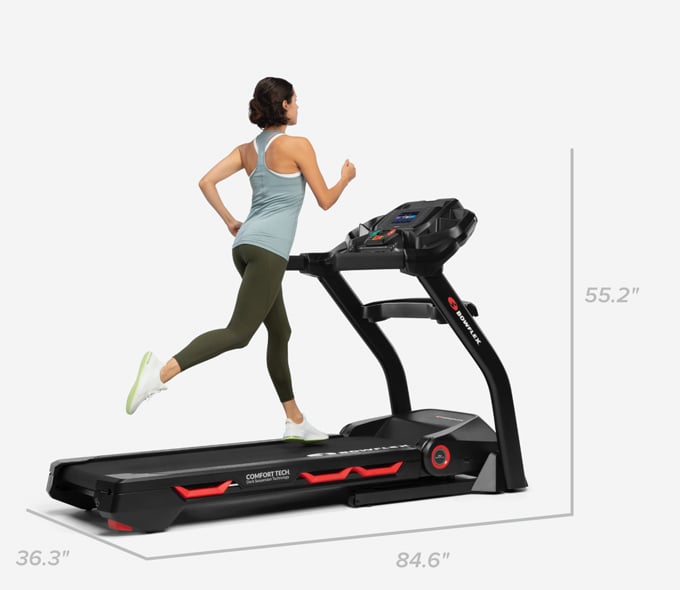 Treadmill 7 dimensions - 84.6 L x 36.3 W x 55.2 inches