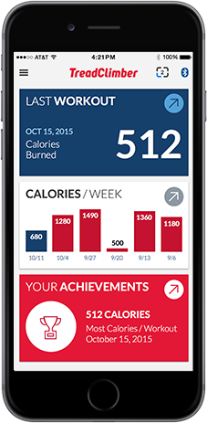 TreadClimber App - Journal