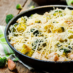 Chicken Rice Butternut Squash Casserole Closeup