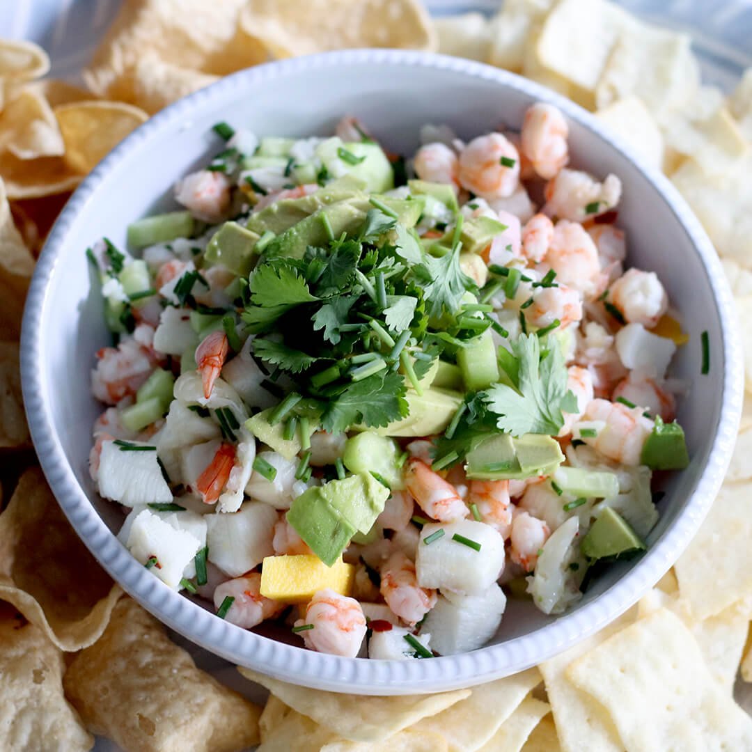 Summer Sea Bass and Shrimp Ceviche Recipe BowFlex