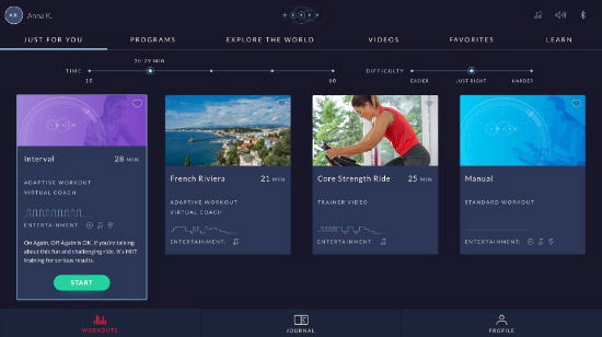 Adaptive Workouts - App Screenshot