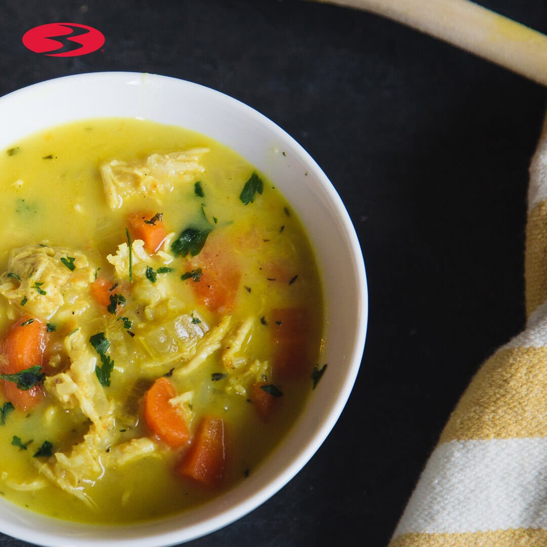Creamy Turmeric Chicken Soup Recipe BowFlex