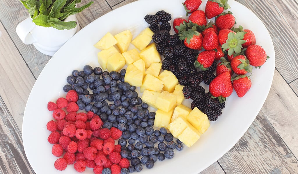 Fruit on a plate