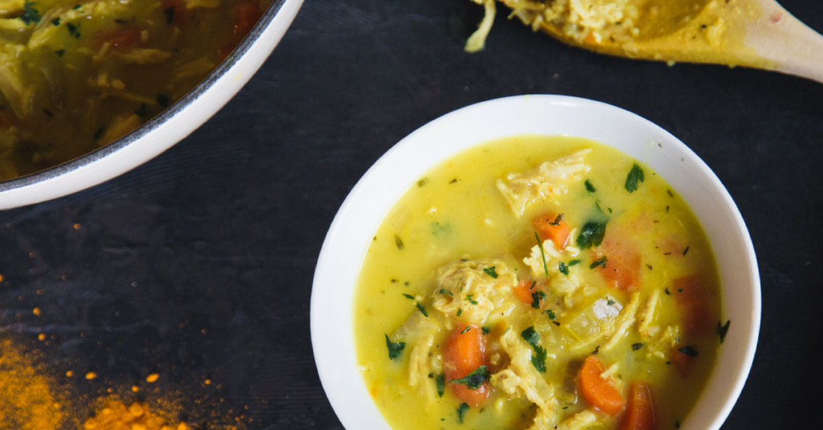 Creamy Turmeric Chicken Soup Recipe BowFlex