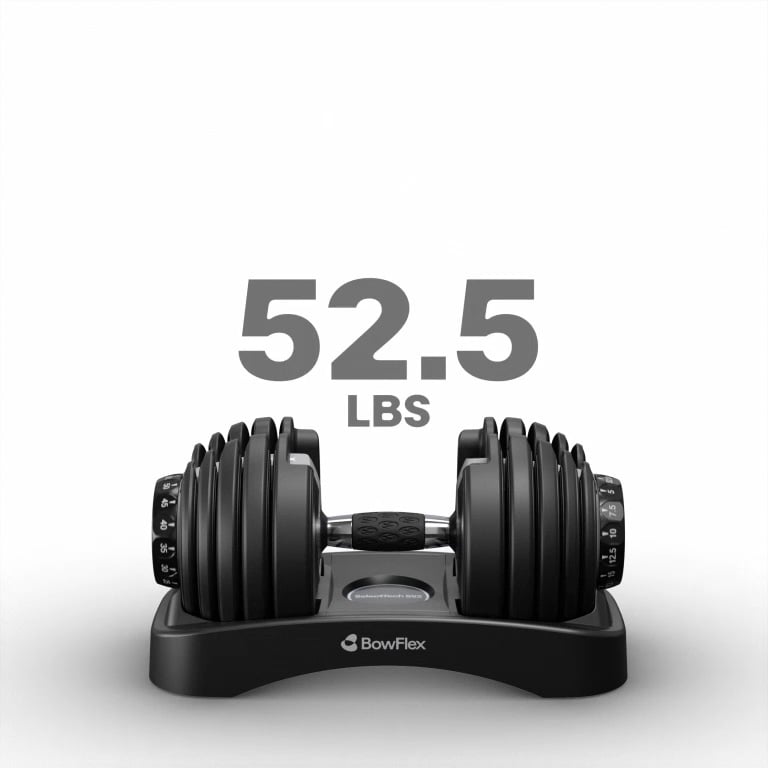 Bowflex SelectTech 552 ダンベルセット Bowflex SelectTech 552 Dumbbells Steel 15-Piece Set 52.5-lb