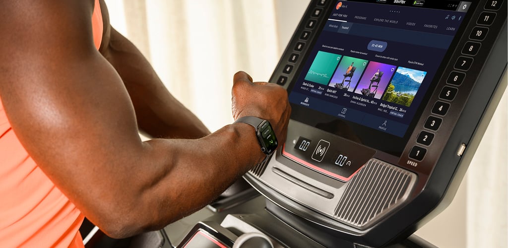 connectivity on a bowflex treadmill
