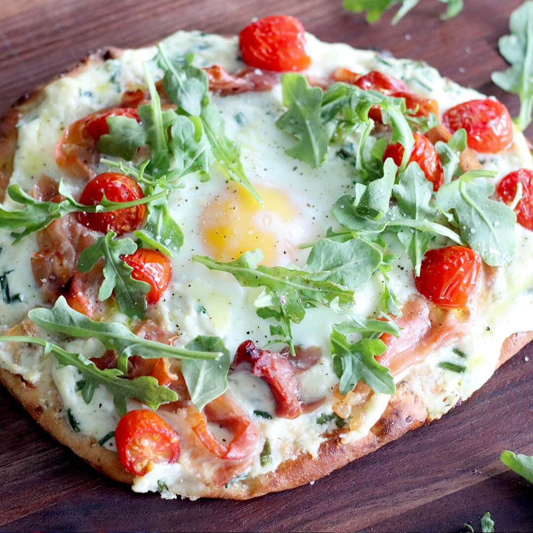 Brunch Flatbread Recipe BowFlex
