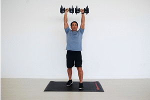 Squat with Shoulder Press