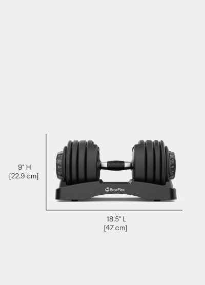 Results Series 52 SelectTech Dumbbells Side View