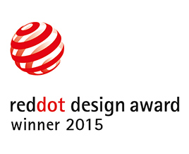 Red Dot Design Award Winner 2015