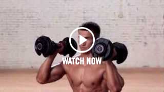 Watch the Lunge with a Shoulder Press Video