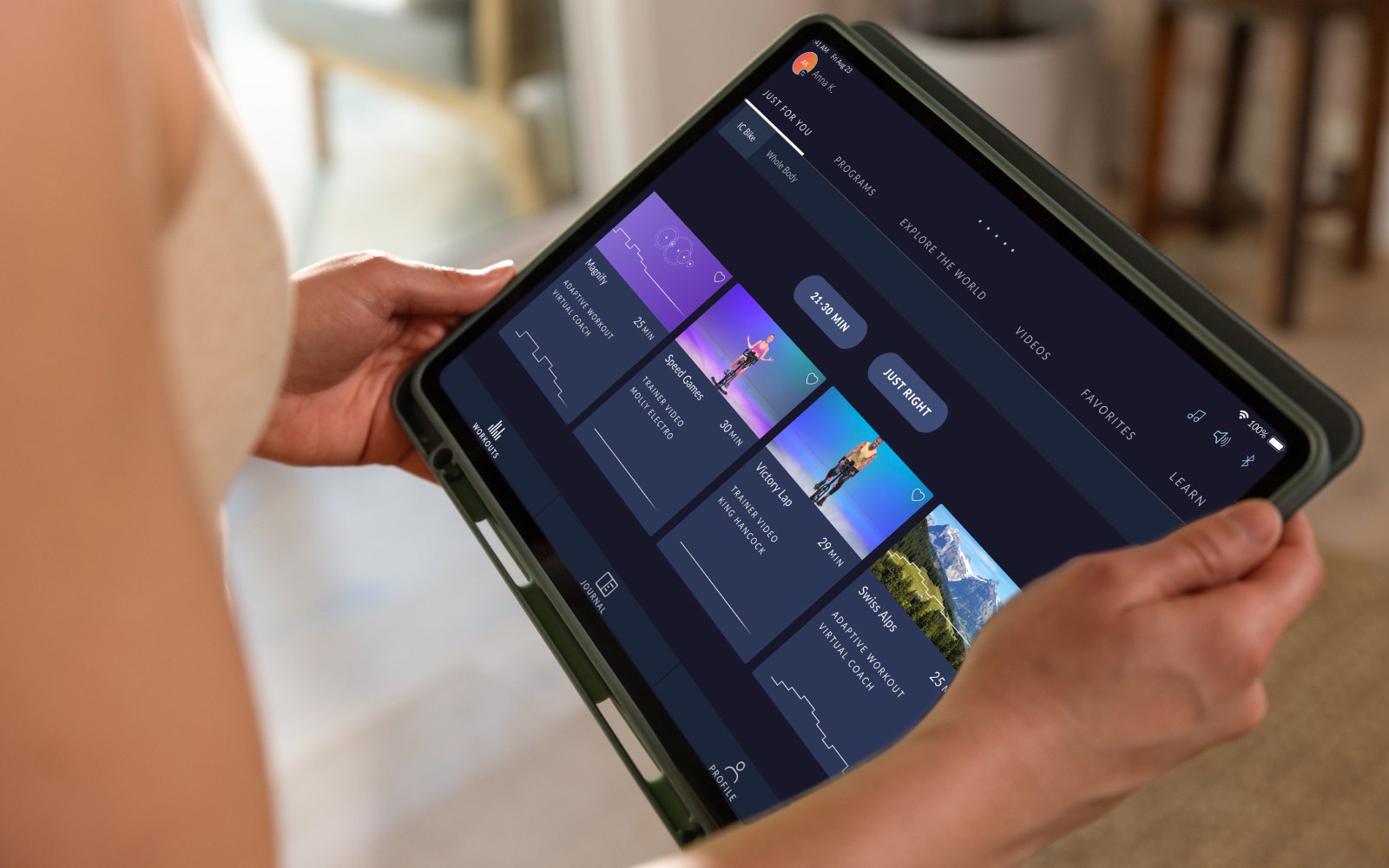 connecting peloton app to bowflex c6