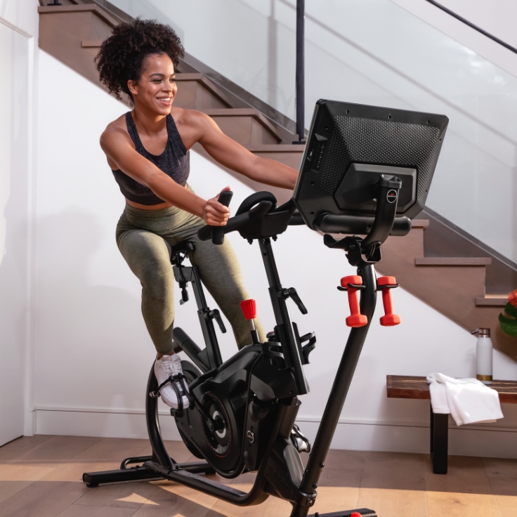 Indoor Exercise Bikes Connects to Cycling Apps Bowflex