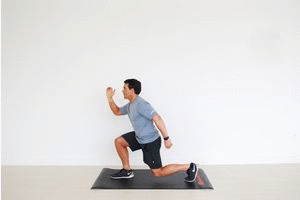 Jump Lunges