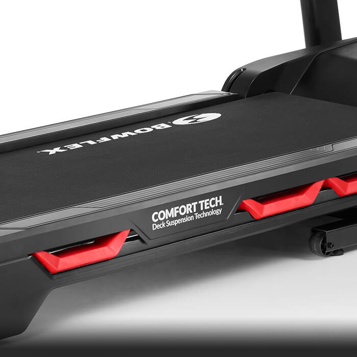 bowflex treadmill deck monitoring console suspension comfort transport rate wheels tech feet technology heart treadmills