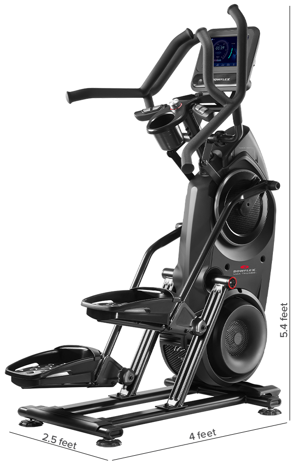 Max Total machine with dimensions - 2.5 x 4 x 5.4 feet
