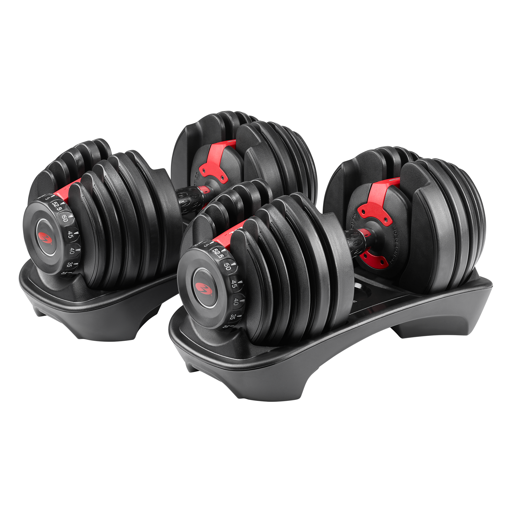 New Bowflex SelectTech 552 Adjustable Dumbbells Set Of 2 Dumbbell Weights Pair 